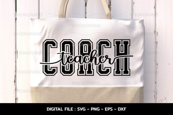 Coach Teacher Sport Svg Lover Gift: A Graphic Asset for Crafting and Design
