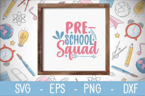 Pre-School Squad SVG Review