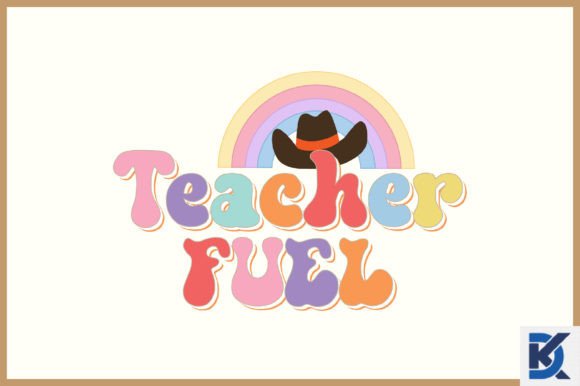 Retro Teacher Fuel SVG: Graphics and Crafts