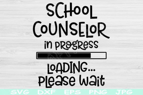 School Counselor SVG in Progress: A Versatile Graphic for Crafts and Marketing