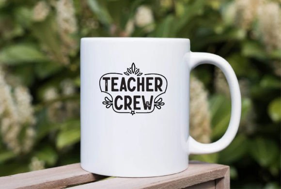 Teacher Crew Svg Design: Graphics and Crafts