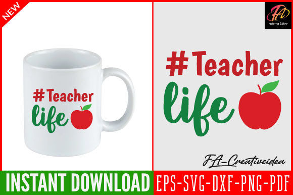 Teacher-Life Svg Design Review