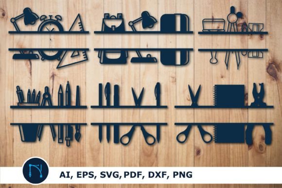 Teacher School Supplies SVG Bundle