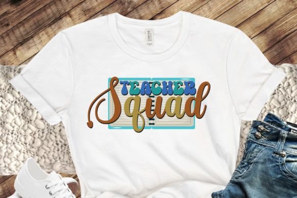 Teacher Squad SVG Files for Crafts and Graphics