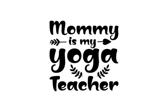 Yoga Teacher Craft Svg Design